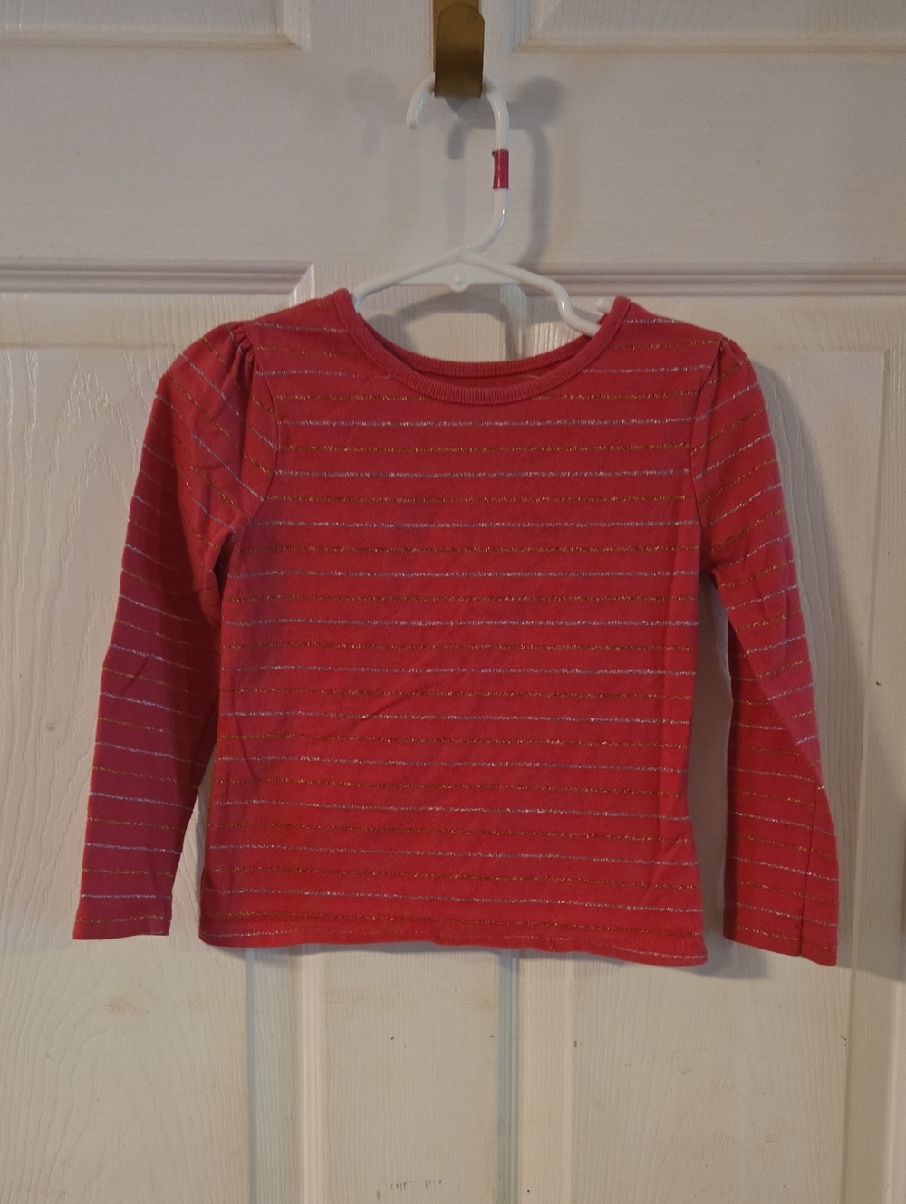 Garanimals Long-Sleeve Pink Stripe Tee